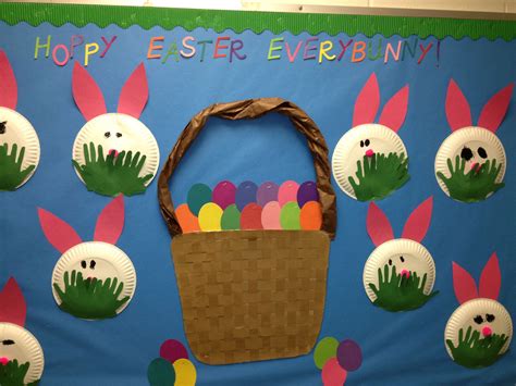 Easter Bulletin Boards. . Easter bulletin board ideas for preschool